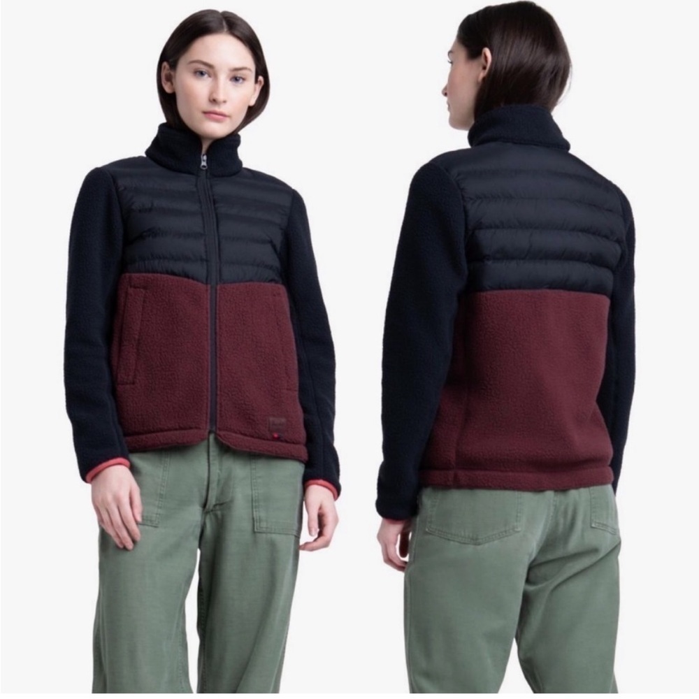 Herschel Hybrid Sherpa Full Zip‎